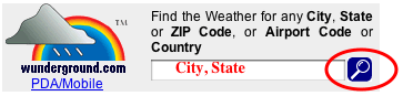 Weather Search Box