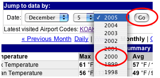 Daily Summary Table Data Jump