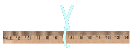 Ruler with Straw