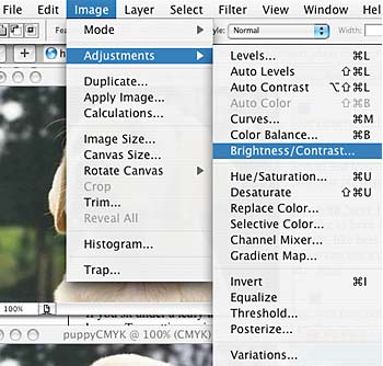 How to use Brightness/Contrast