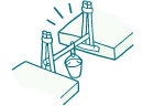 Illustration of simple beam bridge.
