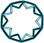 Illustration of ring of straws, with long and short pieces attached to form bracing triangles.
