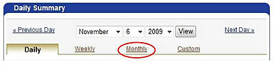History Daily Summary