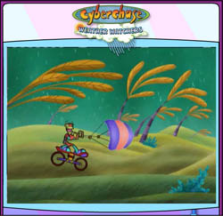 Watch CYBERCHASE Blowin' in the Wind video