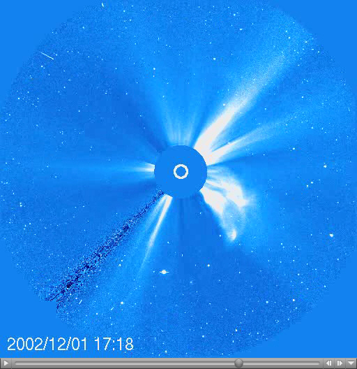SOHO LASCO CME image 1 of 7