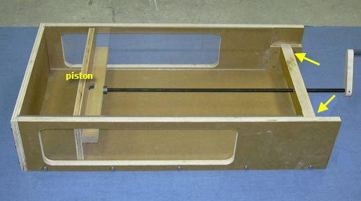 sand compression apparatus
