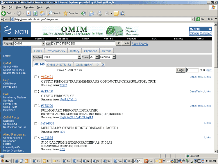 Genomics Project Idea - NCBI