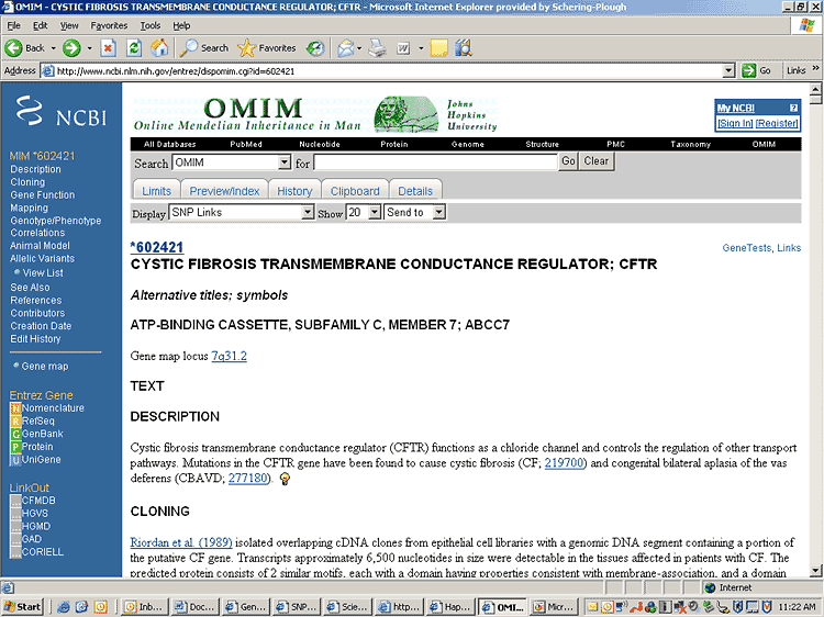 Genomics Project Idea - NCBI