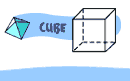 Math Science project cube shapes