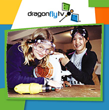 Watch DragonflyTV hovercraft video