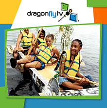 Watch DragonflyTV milk carton boat video
