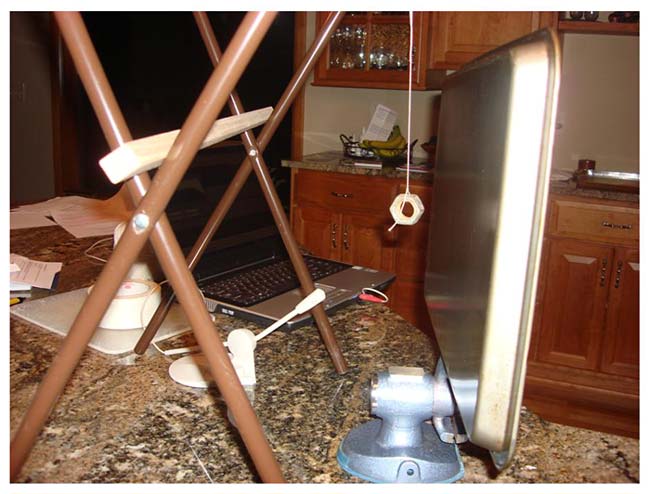 Mechanical Engineering Science Project diagram of experimental setup