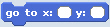 go to X Y Scratch block icon