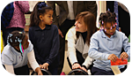 Mary Barra Science Project with Students