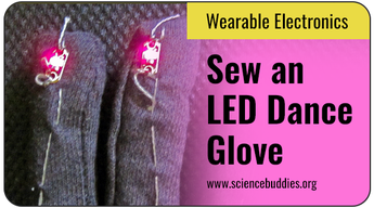 Wearable Science Project: LED Dance Glove