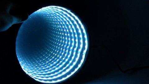 Led infinity illusion mirror hotsell