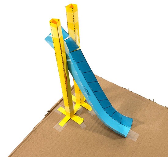 Roller Coaster DIY Cardboard Group of 2 Kit