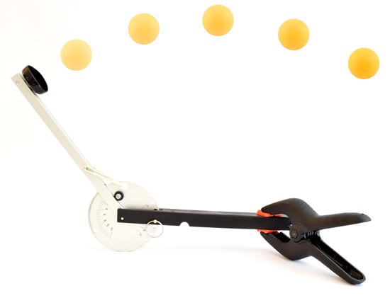 ping pong catapult example