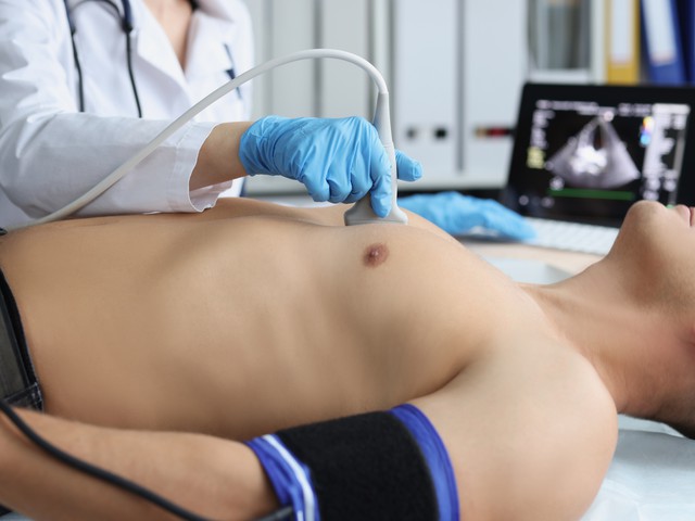 monitoring heart with sonogram
