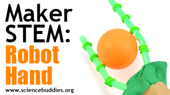 Makerspace STEM: Example of robot hand activity