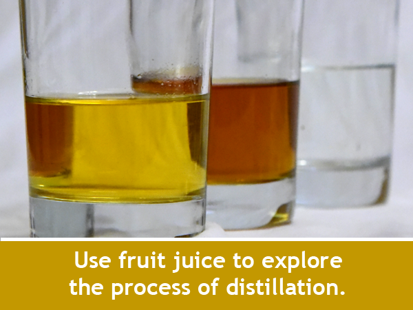 Fruit Juice Distillation / Family STEM Chemistry Activity