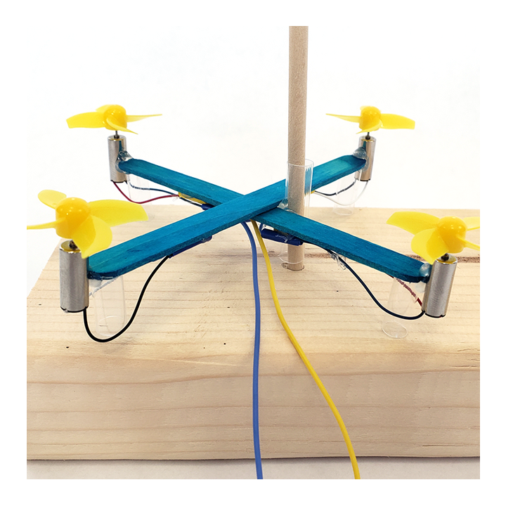 Popsicle stick drone - Awesome Summer Science Experiments
