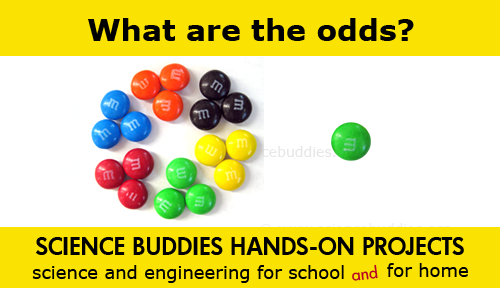 Weekly Science Activity Spotlight / M&M math and statistics Science Project for School or Family Science