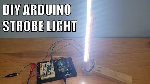 gruppe Ringlet frekvens Build an Arduino Strobe Light for the Stroboscopic Effect | Science Project