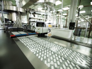 Tablet packing in pharmaceutical company