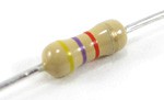 A 4.7k ohm resistor