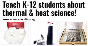 Solar updraft tower, cooler, and solar oven to represent collection of STEM lessons and activities to teach about thermal and heat science