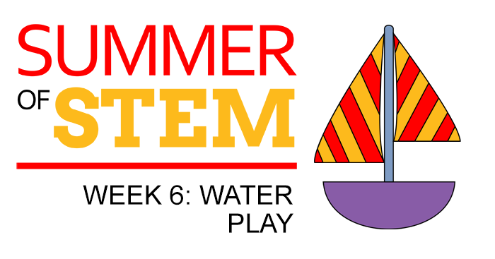 Toy sailboat image to represent the water theme for Week 6 of Summer of STEM with Science Buddies
