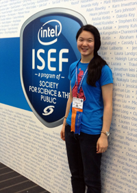 Christina Ren at 2012 Intel ISEF
