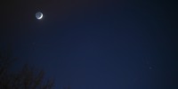 Moon Meets Up with Jupiter, Saturn