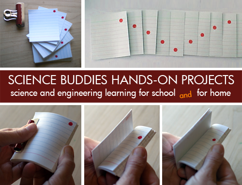 Flip-book Animation Science: Weekly Science Project Idea/Home Science  Activity Spotlight | Science Buddies Blog