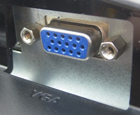 Photo of a VGA port