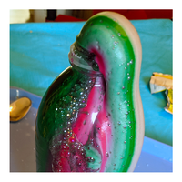 Elephant toothpaste foaming out of a bottle - Educator's Corner Science Experiments