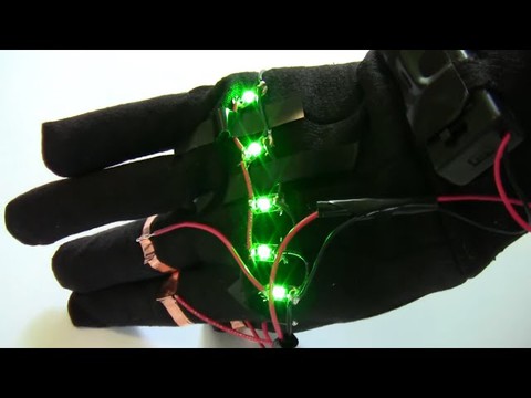 Touch Activated Finger Led (Glove Optional) : 6 Steps (with