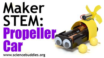 Makerspace STEM: Mini propeller car robot