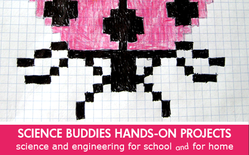 Video and Computer Game Pixel Science Project / Weekly Family Science Project Highlight