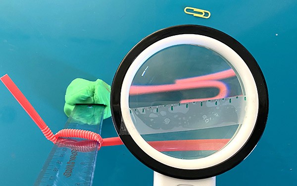 a magnifying discovery