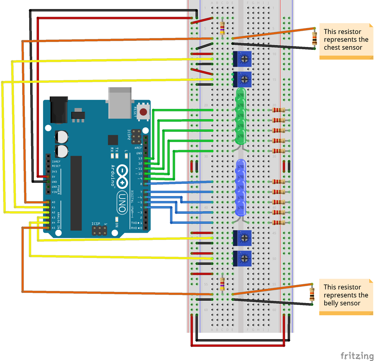 Build an Arduino Breathing Monitor | Science Project