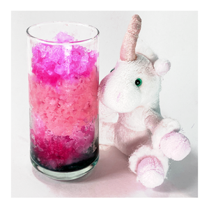 Purple slushy - Unicorn-themed Make-Believe STEM Science Experiments