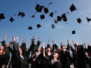 graduation cap throw