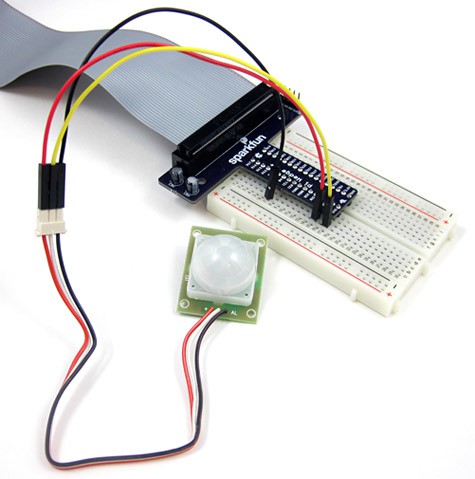 White Starter Kit SPI-BOX Raspberry Pi 3 & Raspberry Pi 2 PIR Motion Activated Security Camera starter Kit