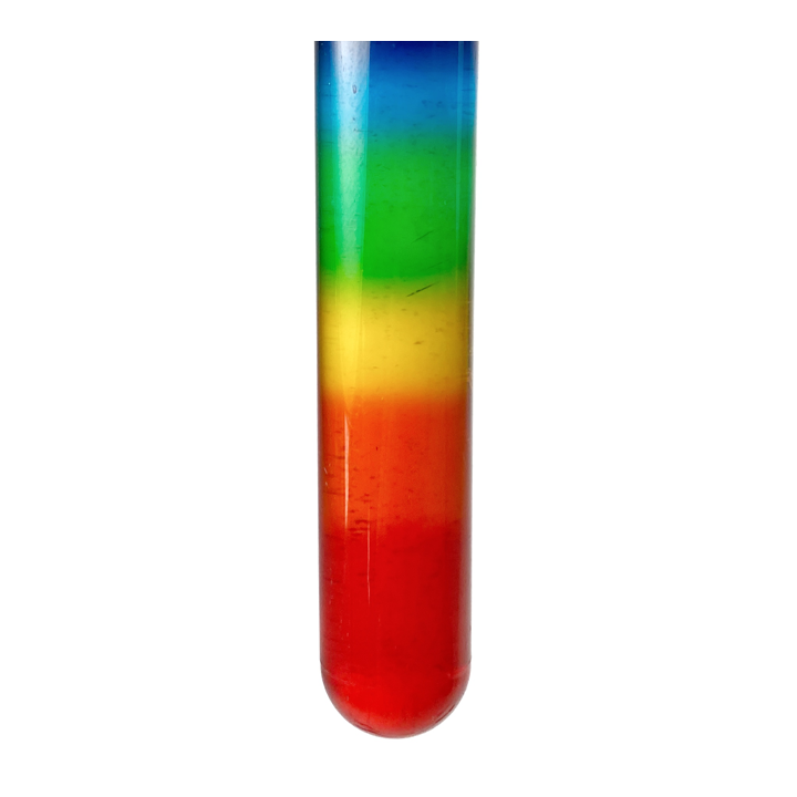 Rainbow density column - Awesome Summer Science Experiments