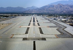 an airport runway