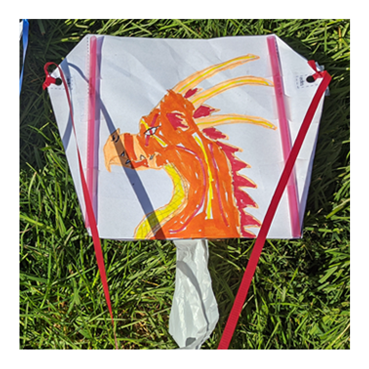Homemade kite - Awesome Summer Science Experiments