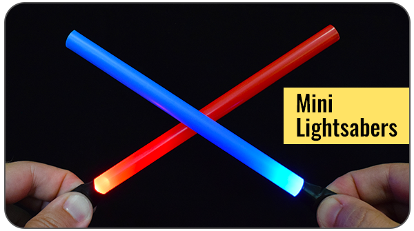 Star Wars Light Saber paper circuit example