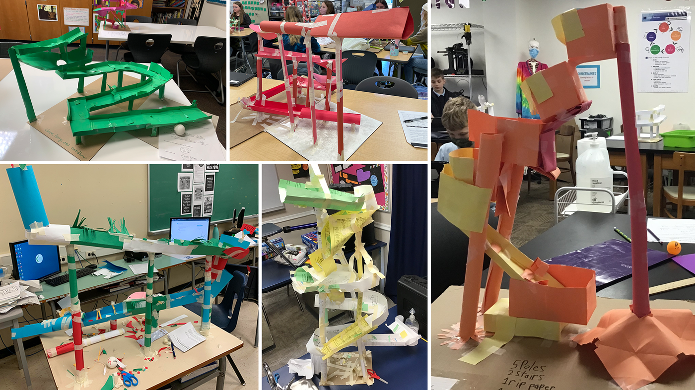 Eighth Annual Fluor Challenge a Paper Ball Run Success Science